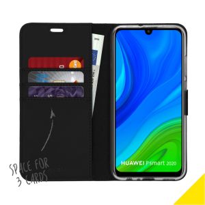 Accezz Étui de téléphone Wallet Huawei P Smart (2020) - Noir