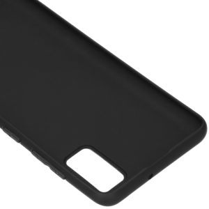Concevez votre propre coque en gel Samsung Galaxy A41 - Noir