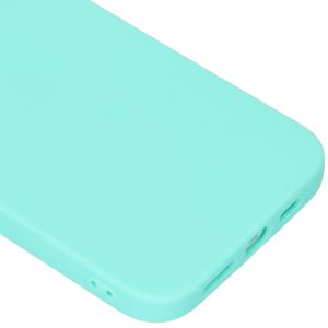 iMoshion Coque Couleur iPhone 12 Pro Max - Turquoise