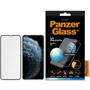PanzerGlass Protection d'écran en verre trempé AntiGlare iPhone 11 Pro / Xs / X