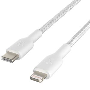Belkin Boost↑Charge™ Braided Lightning vers câble USB-C - 2 mètres