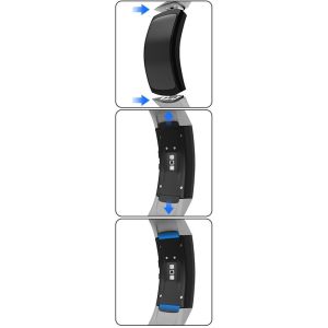 iMoshion Multipack bracelet Milanais Samsung Galaxy Fit - Noir / Rose