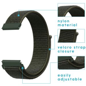 iMoshion Bracelet en nylon Garmin Vivoactive 4L - Vert
