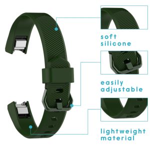iMoshion Bracelet silicone Fitbit Alta (HR) - Vert foncé