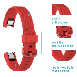 iMoshion Bracelet silicone Fitbit Alta (HR) - Rouge