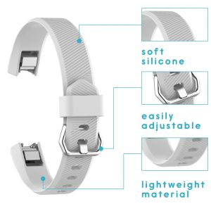 iMoshion Bracelet silicone Fitbit Alta (HR) - Blanc