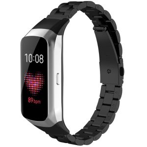 iMoshion Bracelet de montre en acier Samsung Galaxy Fit - Noir