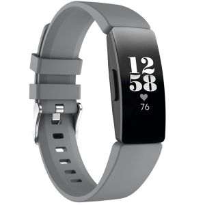 iMoshion Bracelet silicone Fitbit Inspire - Gris