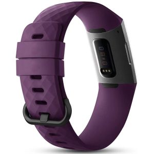 iMoshion Bracelet silicone Fitbit Charge 3 / 4 - Violet
