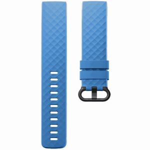 iMoshion Bracelet silicone Fitbit Charge 3 / 4 - Bleu