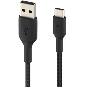 Belkin Boost↑Charge™﻿ Braided USB-C vers câble USB - 1 mètre - Noir