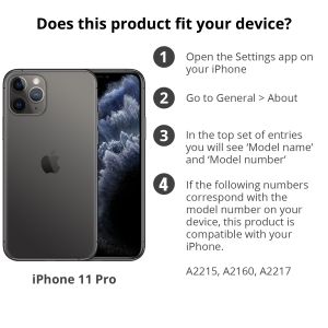 Conceptions portefeuille gel (une face) iPhone 11 Pro