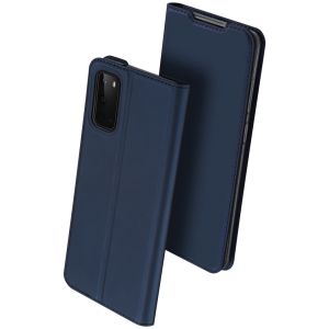 Dux Ducis Étui de téléphone Slim Samsung Galaxy S20 - Bleu foncé