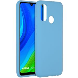 Accezz Coque Liquid Silicone Huawei P Smart (2020) - Bleu clair