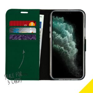 Accezz Étui de téléphone Wallet iPhone 12 (Pro) - Vert