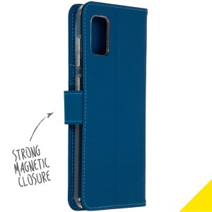 Accezz Étui de téléphone Wallet Samsung Galaxy A31 - Bleu