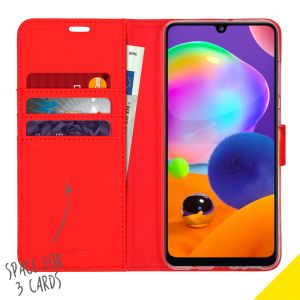 Accezz Étui de téléphone Wallet Samsung Galaxy A31 - Rouge