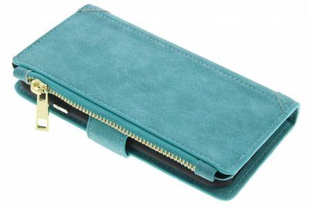 Porte-monnaie de luxe iPhone SE (2022 / 2020) / 8 / 7 - Turquoise