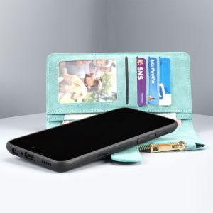Porte-monnaie de luxe Samsung Galaxy S10 - Turquoise