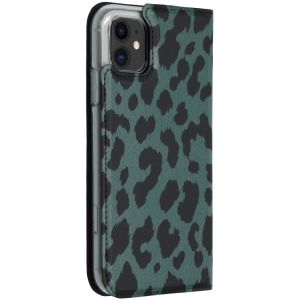 Coque silicone design iPhone 11 - Panther