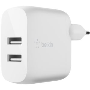 Belkin Boost↑Charge™ Dual USB Wall Charger - 24W - Blanc