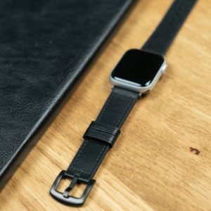 iMoshion Bracelet en cuir véritable Apple Watch 1-6 / SE -42/44/45 mm