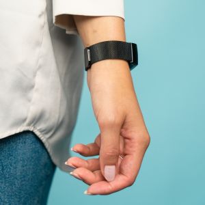 iMoshion Milanais Watch bracelet Fitbit Charge 3 / 4 - Noir