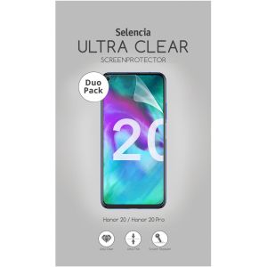 Selencia Protection d'écran Duo Pack Ultra Clear Honor 20