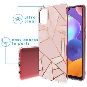 iMoshion Coque Design Samsung Galaxy A31 - Pink Graphic