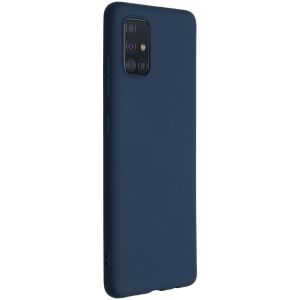 iMoshion Coque Couleur Samsung Galaxy A51 - Bleu foncé