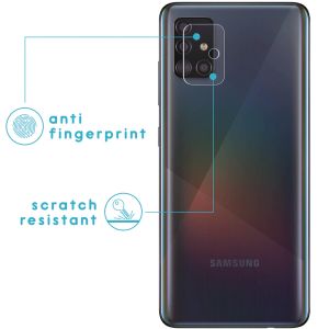 iMoshion Protection d'écran camera en verre trempé 2 Pack Samsung Galaxy A71