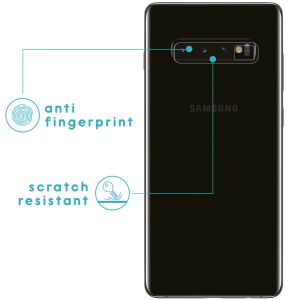 iMoshion Protection d'écran camera en verre trempé 2 Pack Samsung Galaxy S10