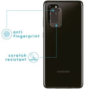 iMoshion Protection d'écran camera en verre trempé 2 Pack Samsung Galaxy S20 Plus