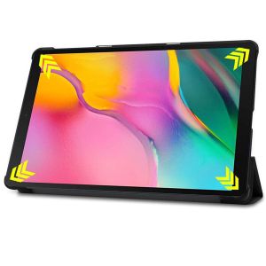 iMoshion Coque tablette Trifold Galaxy Tab A 10.1 (2019) - Noir
