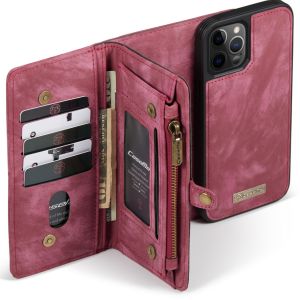 CaseMe Etui de téléphone de luxe en cuir deux iPhone 12 Pro Max