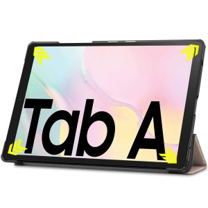 iMoshion Coque tablette Trifold Samsung Galaxy Tab A7 - Dorée