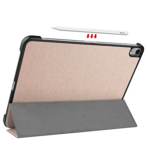 iMoshion Coque tablette Trifold iPad Air 5 (2022) / Air 4 (2020) - Dorée