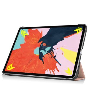 iMoshion Coque tablette Trifold iPad Air 5 (2022) / Air 4 (2020) - Rose Champagne