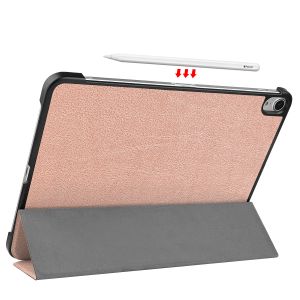 iMoshion Coque tablette Trifold iPad Air 5 (2022) / Air 4 (2020) - Rose Champagne