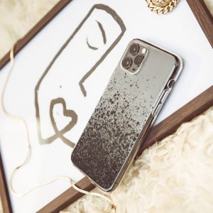 iMoshion Coque Design iPhone 12 Mini - Eclaboussures - Noir