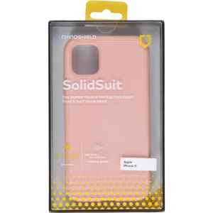 RhinoShield Coque SolidSuit iPhone 11 - Blush Pink