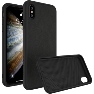 RhinoShield Coque SolidSuit iPhone Xs / X - Leather Black