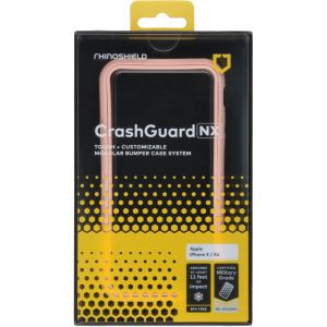 RhinoShield Pare-chocs CrashGuard NX iPhone Xs / X - Rose