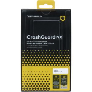 RhinoShield Pare-chocs CrashGuard NX iPhone Xs / X - Noir