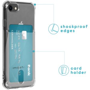 iMoshion Coque silicone avec support de passe iPhone SE (2022 / 2020)/8 / 7