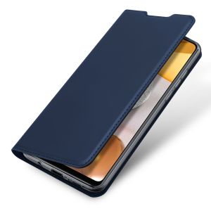 Dux Ducis Étui de téléphone Slim Samsung Galaxy A42- Bleu foncé