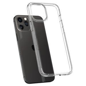 Spigen Coque Ultra Hybrid iPhone 12 Pro Max - Transparent