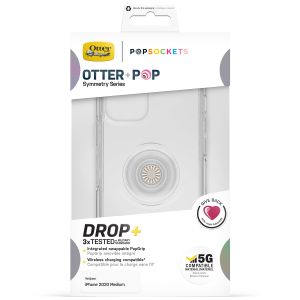 OtterBox Coque Otter + Pop Symmetry iPhone 12 (Pro) - Transparent