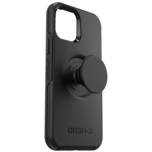 OtterBox Coque Otter + Pop Symmetry iPhone 12 (Pro) - Noir