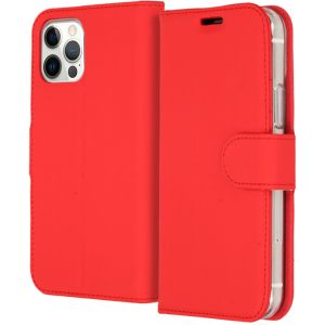 Accezz Étui de téléphone Wallet iPhone 12 (Pro) - Rouge